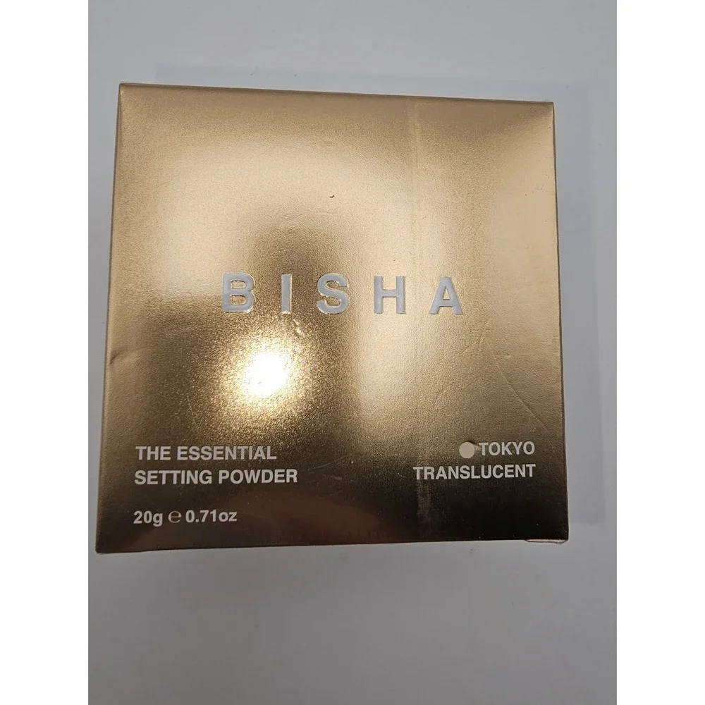 BISHA Essential Setting Powder Tokyo Translucent Full Size .071 oz 20g NIB Seale